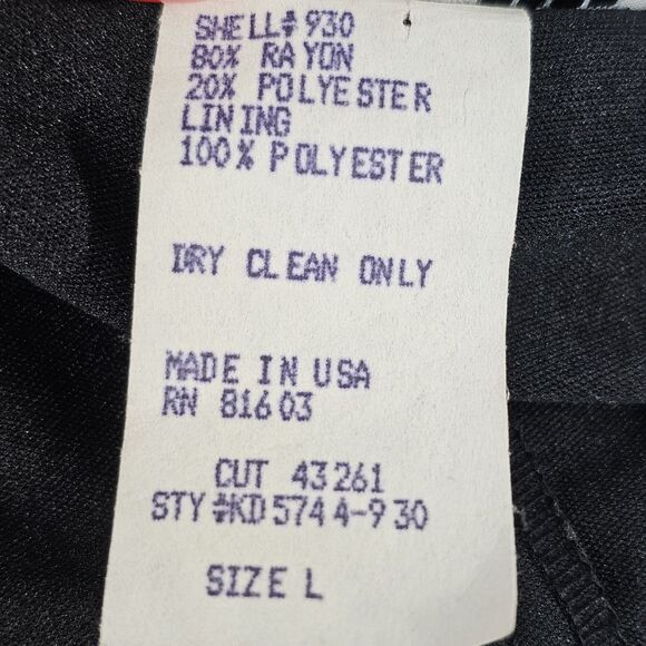 Vintage 90s Whimsigoth La Belle Fashions Velvet Burnout Floral Slip Dress Size L - Picture 4 of 7